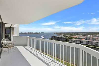 Covered Balcony View