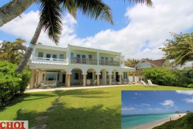 Beachfront Home on Lanikai Beach