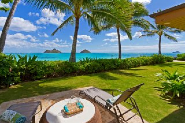 Oceanfront Lanikai Beach House