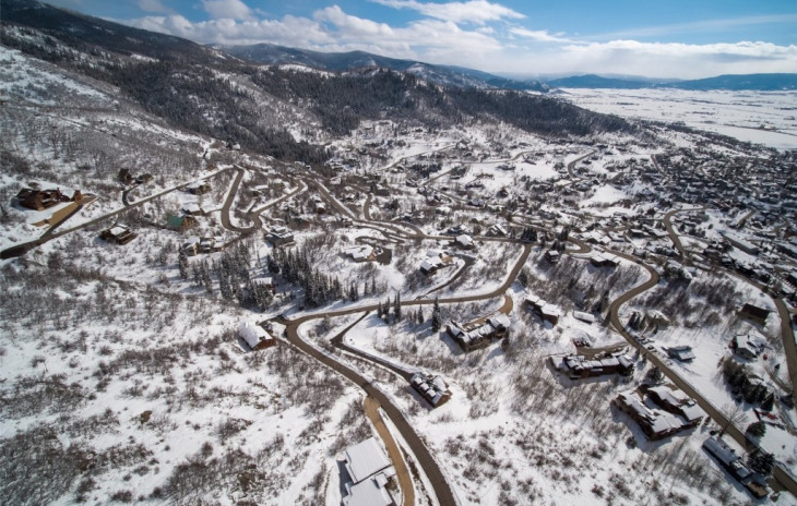 Ski Trail Lane Photo