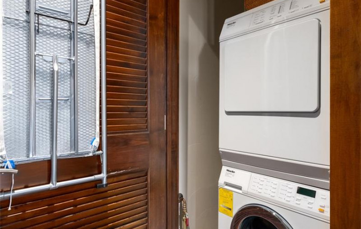 Washer/Dryer closet in main hall