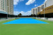 New tennis court.
