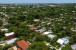 Aerial views of this exquisite villa with private guest house, pool and outdoor amenities to enjoy with family & friends.