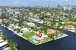 Northeast view towards Las Olas Isles
