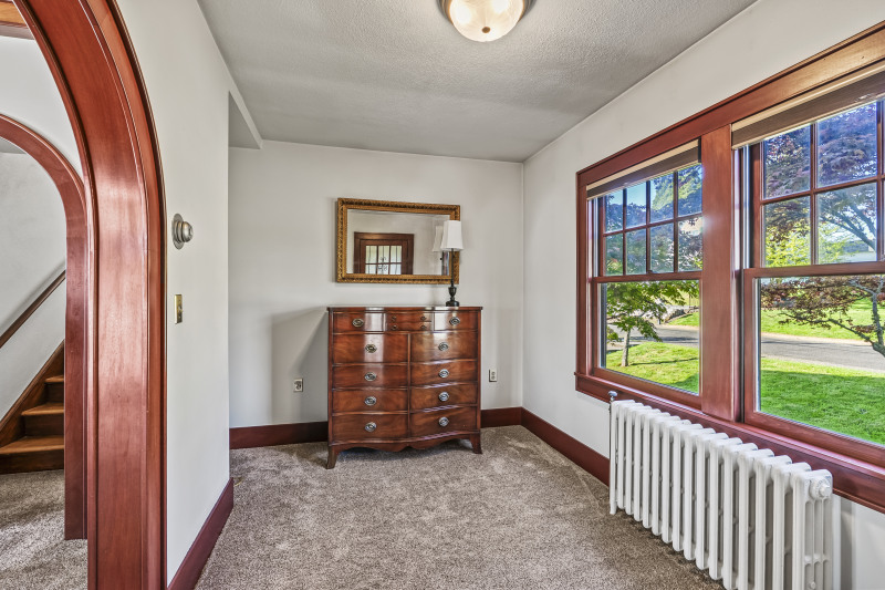 Welcoming room off one of two main level entries