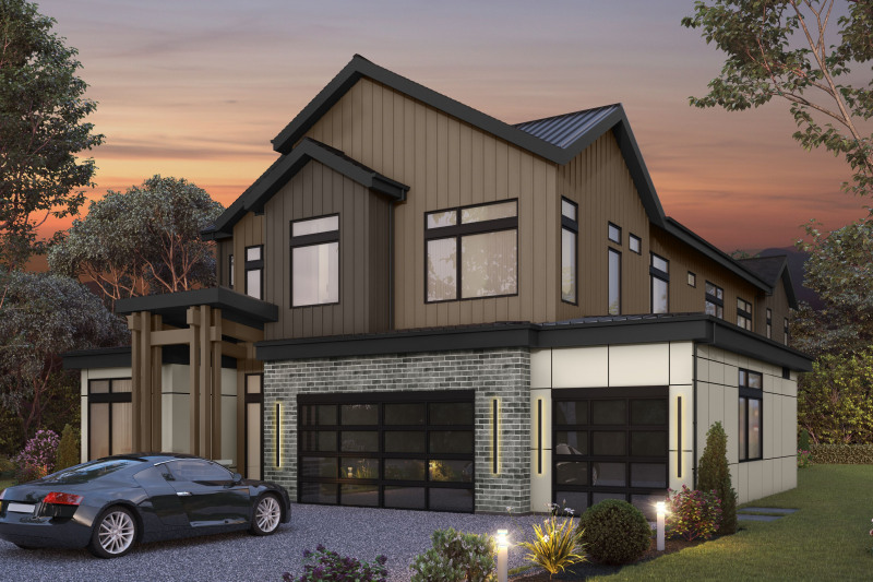 *RENDERING OF LOT 2 For representation purposes only**