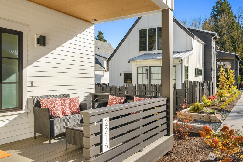 Enter your new home through the sun drenched west facing covered front porch. Enter your new home through the sun drenched west facing covered front porch.