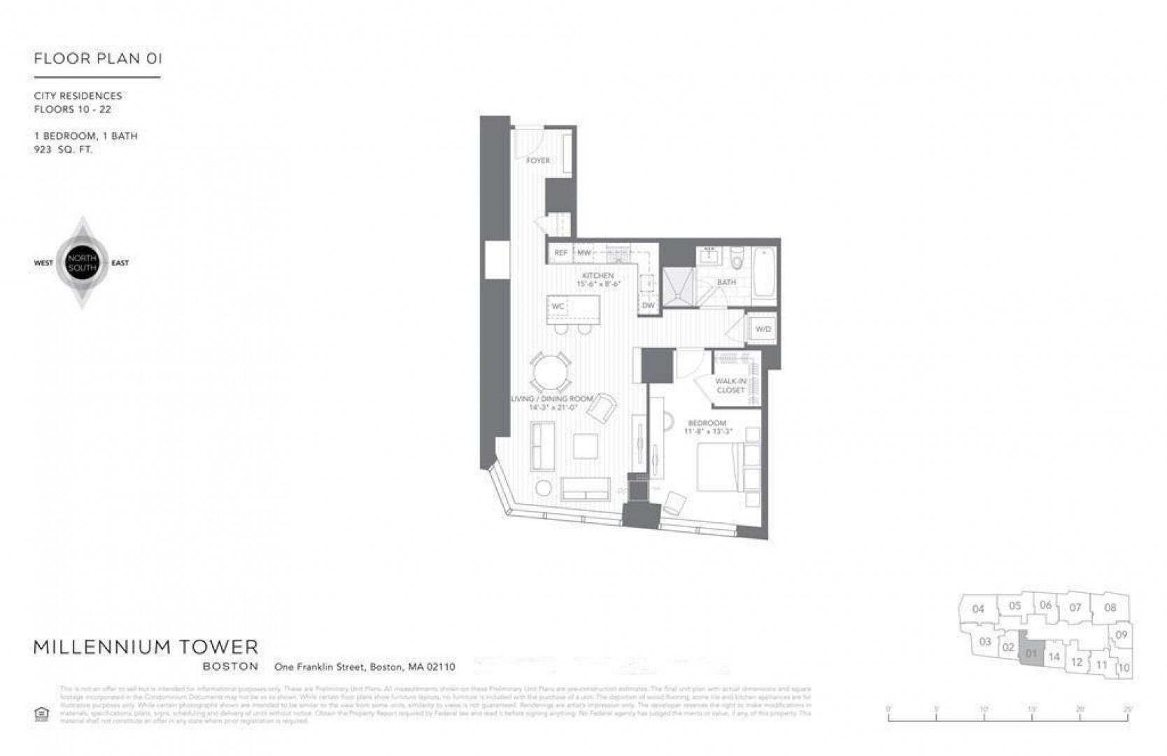 1 Franklin 1601 Boston Ma 02110 Mls 72523524 Boston Condos