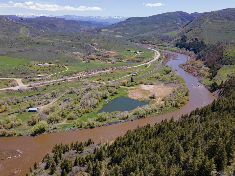 Yampa River views from building site