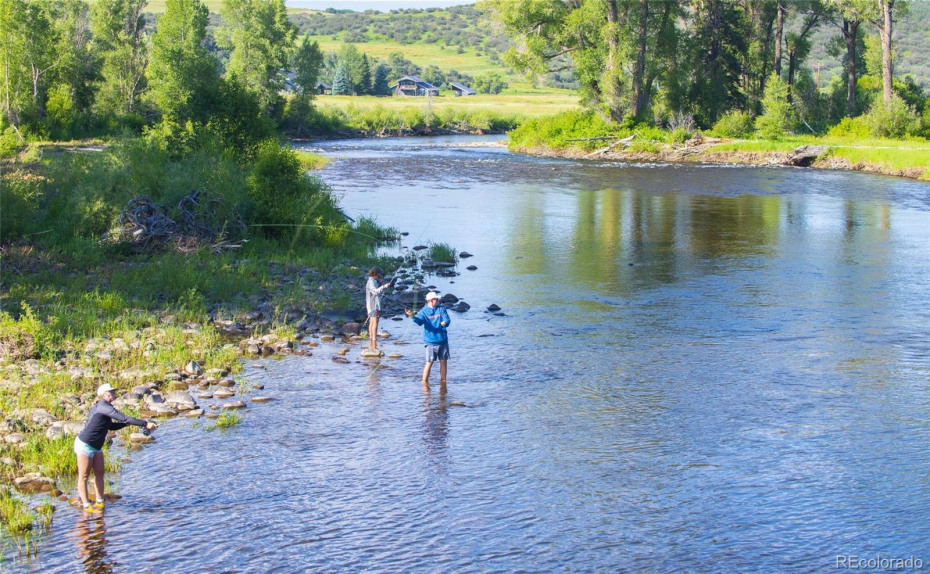 Private live water for fly fishing