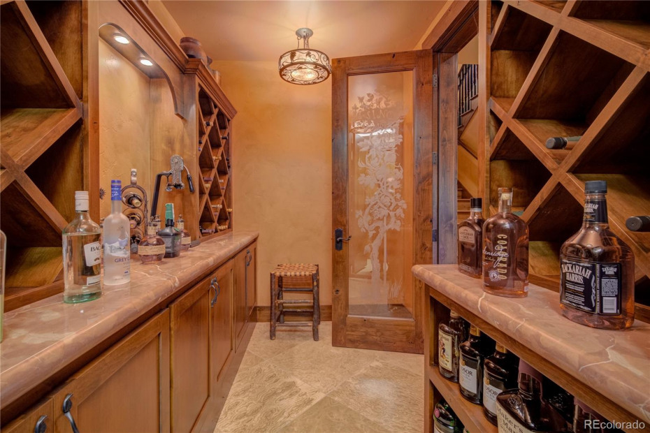 A Wine Room Is Available To Store Your Favorite Beverages