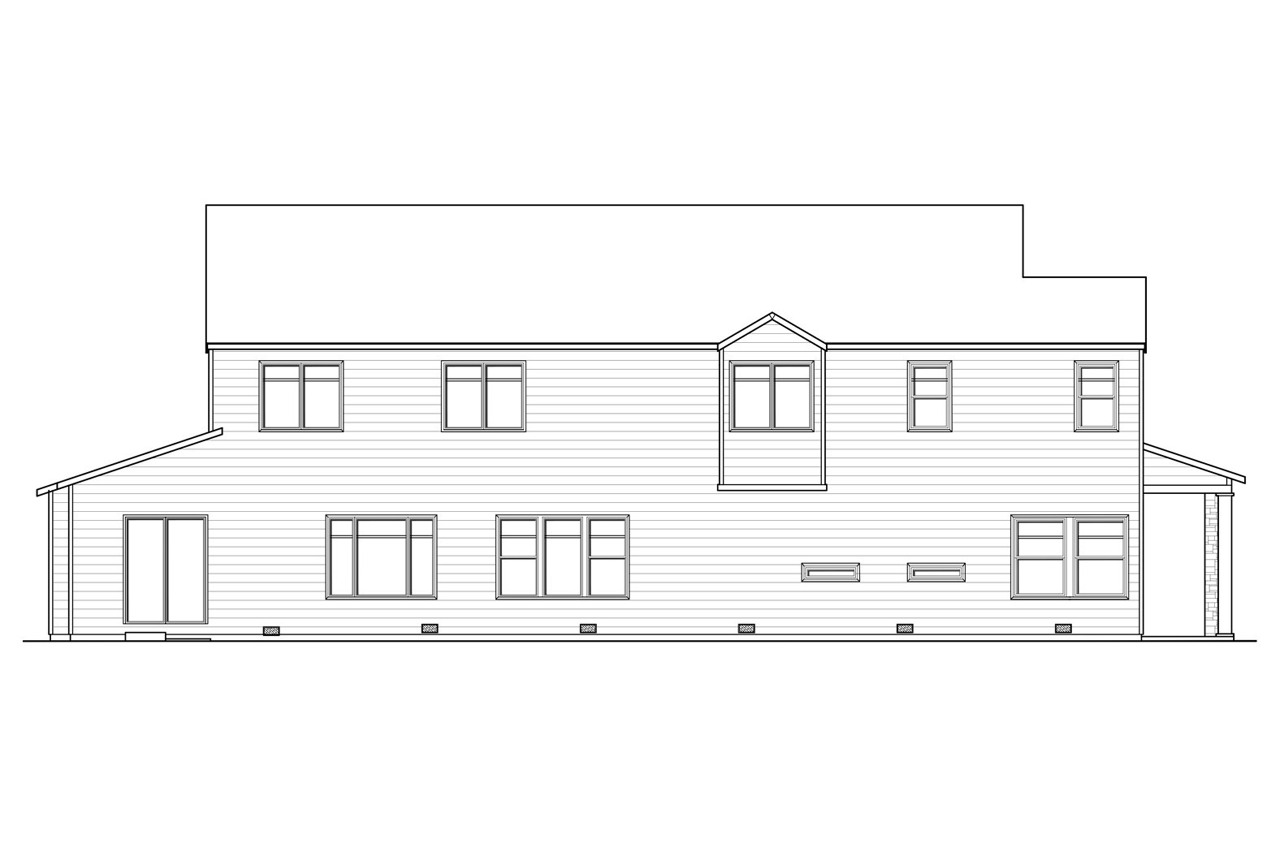 The Ravenswood - Back Elevation The Ravenswood - Back Elevation