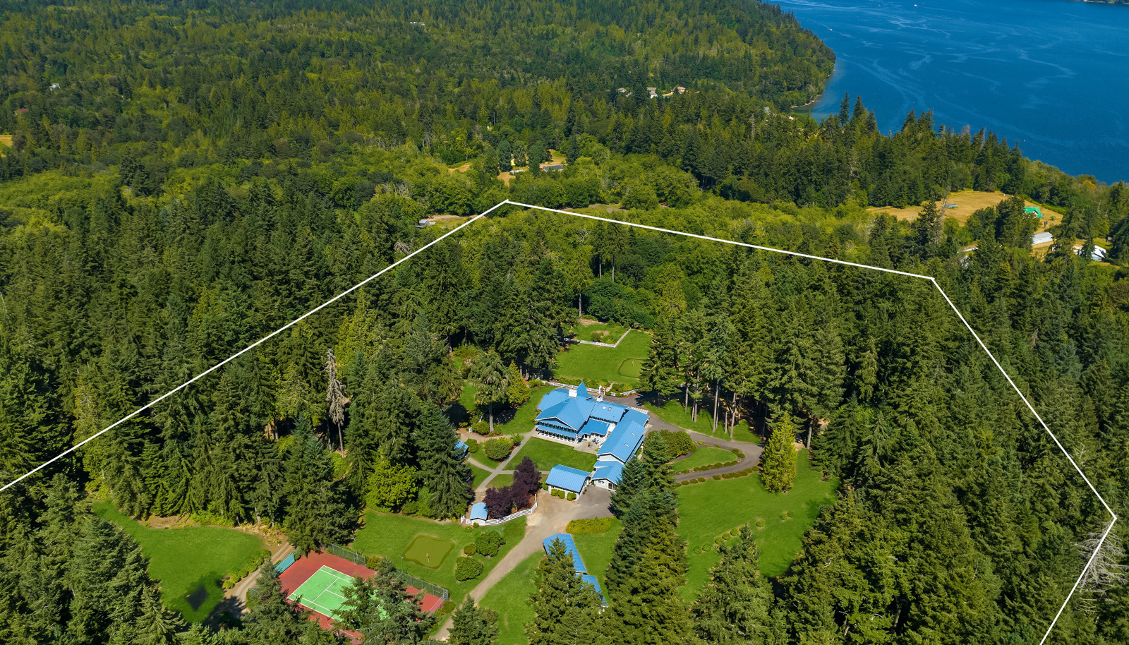 There are only a handful of these 20 acre plus estates in all of Kitsap County and only one or two ever hit the market every 5+ years.